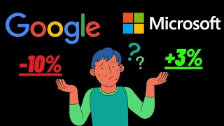 Google Stock Is CRASHING But Microsoft Is FLYING, Why?! | GOOGL & MSFT Stock Analysis And Earnings!