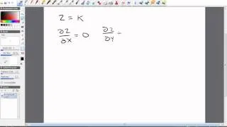How to Take a Partial Derivative
