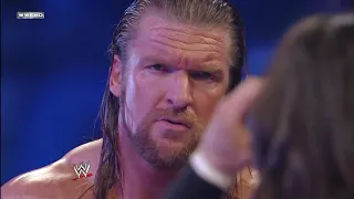 Triple H vs John Morrison full tables match