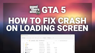 GTA 5 – How to Fix GTA 5 Crash on Loading Screen! | Complete 2022 Fix