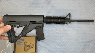 HOW TO INSTALL MAGPUL CTR BUTT STOCK ON AR-15