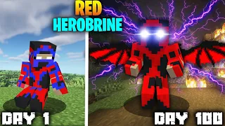 The Origin Story Of Red Herobrine in Minecraft