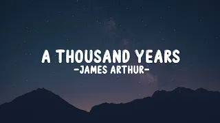 (Speed Up) A Thousand Years - James Arthur Tiktok Version | Lirik & Terjemahan