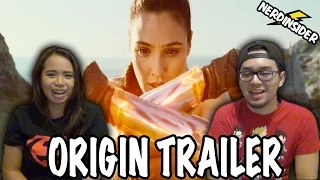 Wonder Woman Official ORIGIN TRAILER #3 REACTION & REVIEW