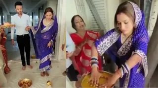 Ankita Lokhande Griha Pravesh Video with Husband Vicky Jain INSIDE Video