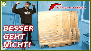 ALL-IN-ONE Holzlager & Schwerlastregal selber bauen!