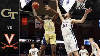 Georgia Tech vs. Virginia Men's Basketball Highlight (2020-21)