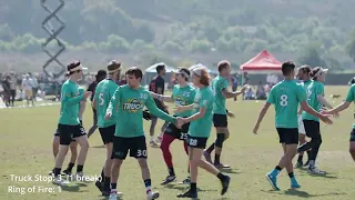 Raleigh Ring of Fire vs DC Truck Stop | Men's Quarterfinals 2022 USAU Club National Championships