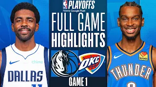 MAVERICKS vs THUNDER FULL GAME 1 HIGHLIGHTS | May 7, 2024 | NBA Playoffs GAME 1 Highlights (2K)