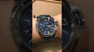 PANERAI LUMINOR BLU MARE 44MM PAM01085 パネライ ルミノール ブルーマーレ　実機リストロール