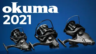 Обзор фидерных и карповых катушек Okuma. Новые модели 2021