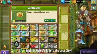 Mode Adventure - Lost City - Day 20 - Mod - Fast - Plant vs Zombies 2