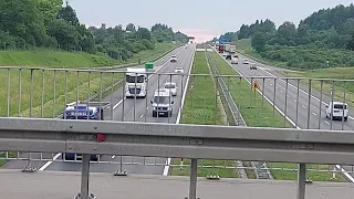 [RZADKOŚĆ] przejazd alarmowy VW Crafter służba więzienna