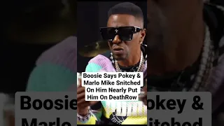 Boosie Says Pokey & Marlo Mike Snitched On Him Nearly Put Him On DeathRow #boosie #boosiebadazz #fyp