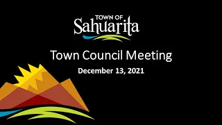 Town Council Meeting December 13, 2021