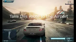 Short video on "How to get to the Airport?" In Need For Speed Most Wanted 2013 (DLC) | ReelGaming