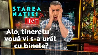 Alo, tineretu', vouă vi s-a urât cu binele? SN LIVE 8 aprilie 2024