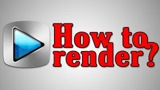 How to render with Sony Vegas(HD, 720p, 1080p,crystal clear)