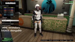 GTA V Secondary Fits, lvl 2023 changable mbd(toprain)