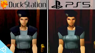 Resident Evil Director's Cut - PS5 vs. PC Emulator (Duckstation) | Side by Side