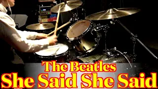 The Beatles - She Said She Said (Drums cover from fixed angle)