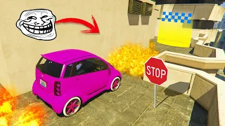 LA CARRERA TROLL 99.000% IMPOSIBLE! FINAL SORPRESA!! - GTA V ONLINE