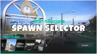 Fivem Script Showcase - S1n Spawn Selector (Amazing UI)