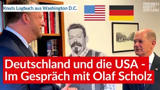 Deutschland und die USA - Im Gespräch mit Olaf Scholz