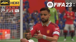 FIFA 23 - Manchester United vs Chelsea | PS4 Pro Gameplay [4K HDR]