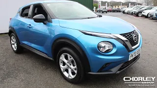 Nissan Juke | 1.0 DiG-T N-Connecta 5dr | Vivid Blue