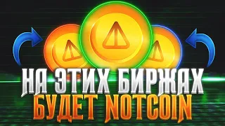 NOTCOIN Листинг - Какие Биржи и Оценка Каждой