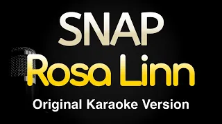 SNAP - Rosa Linn (Karaoke Songs With Lyrics - Original Key)