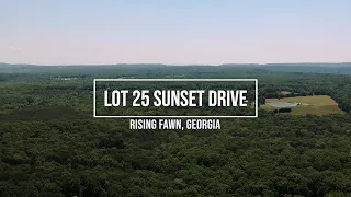 For Sale. Sunset Drive Lot 25. Rising Fawn, Georgia