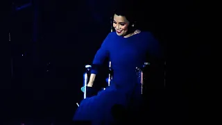 Lea Salonga enters stage in wheelchair Josh Groban Bridges Tour Manila "Lea is national treasure!"