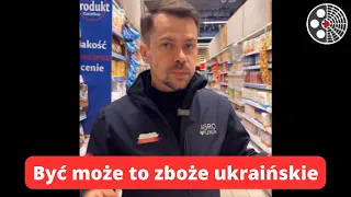 Michał Kołodziejczak: W sklepie - być może to zboże ukraińskie - gorszej jakości i bez badań.