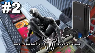 WE GET THE BLACK SUIT ALREADY!!? [Spider-Man 3/PS2 Gameplay #2]