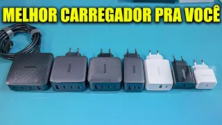 OS MELHORES CARREGADORES TURBO PRA USAR NO CELULAR E NOTEBOOK