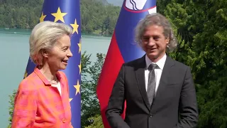 Ursula von der Leyen met with Robert Golob, Slovenian Prime Minister