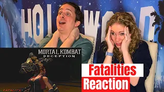 Mortal Kombat Deception All Fatalities Reaction