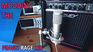 Peavey Rage 158 Modification | Huge Solid State Amp Sound !