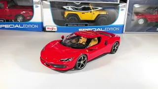 Ferrari 296 GTB (2021) 1:18 Bburago Diecast Model Review