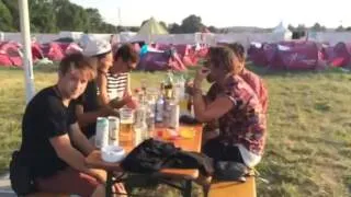 Зона VIP палаток @ Melt Festival 2014