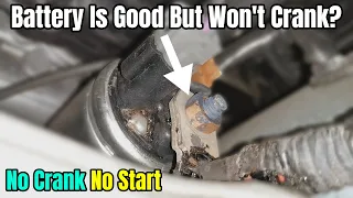 Clicking But No Start Fault - Found & Fixed - Holden Chevy Captiva