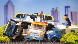 LEGO Car Chase 'Unstoppable' | Stop Motion Animation