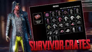 30 PUBG SURVIVOR CRATES! PUBG Crate Opening!