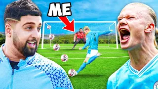 I Went In Goal Vs Man City Players