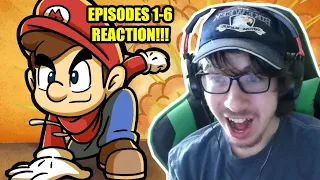 Nintendo High Ep 1-6 Reaction! | MARIO AS A TEENAGER?! | SMG001