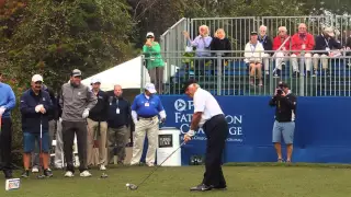 Lee Trevino on the First Tee at PNC Father/Son