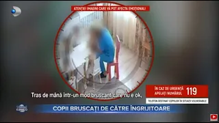 Stirile Kanal D (25.09.2023) - Copii bruscati de catre ingrijitoare | Editie de seara