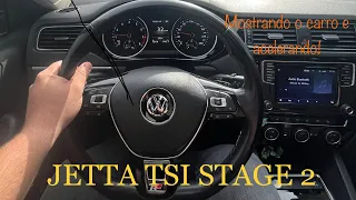 Mostrando e Acelerando meu JETTA TSI stage 2 COM CATBACK, DIRETO!!!